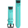 Ремешок GARMIN QUICKFIT 20 WATCH BANDS AQUA SILICONE 11202