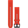 Ремешок GARMIN QUICKFIT BAND 22 MM FLAME RED SILICONE 10108
